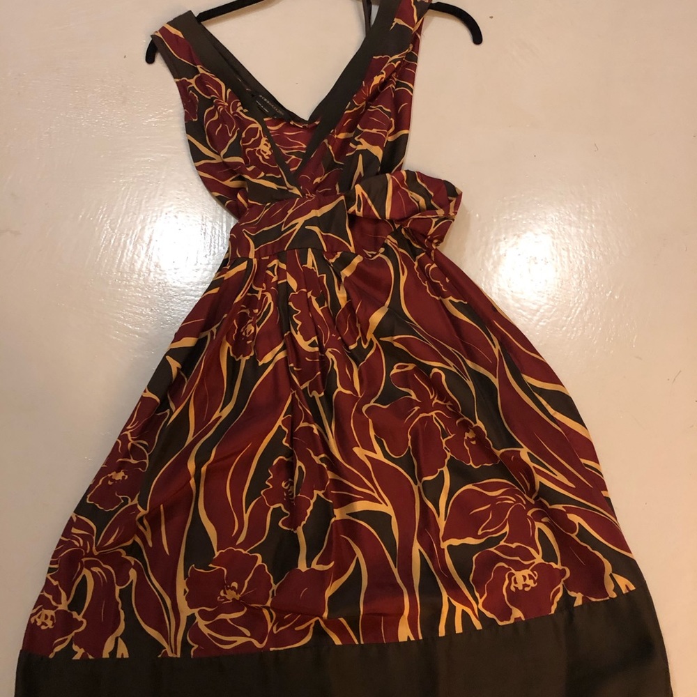 Bcbg tie dress